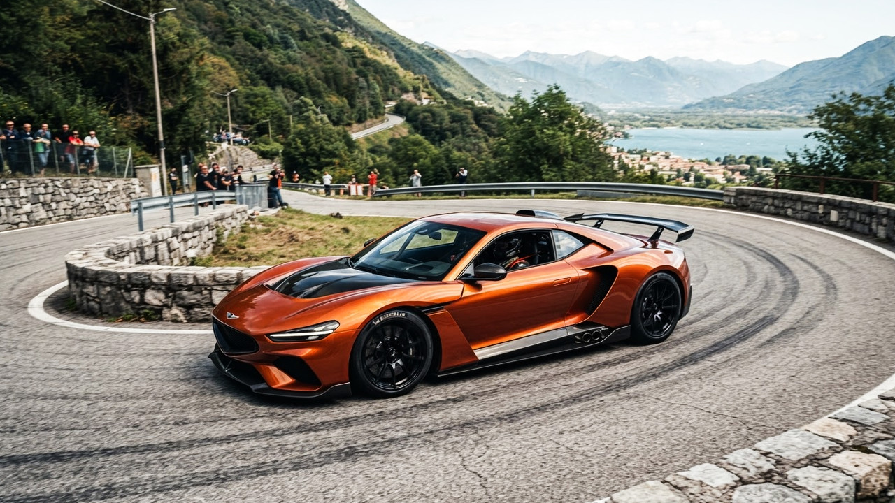 Иллюстрация 101auto.ru: Genesis Magma GT показали на хиллклайме с новым V8 и намёком на серийную версию