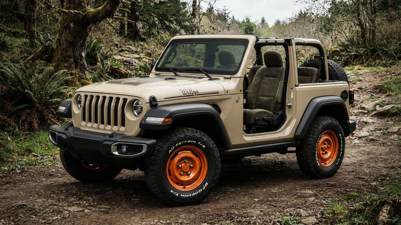 Иллюстрация 101auto.ru: Jeep Wrangler JL-2A: спецпакет в стиле Willys CJ-2A оценили в $4995