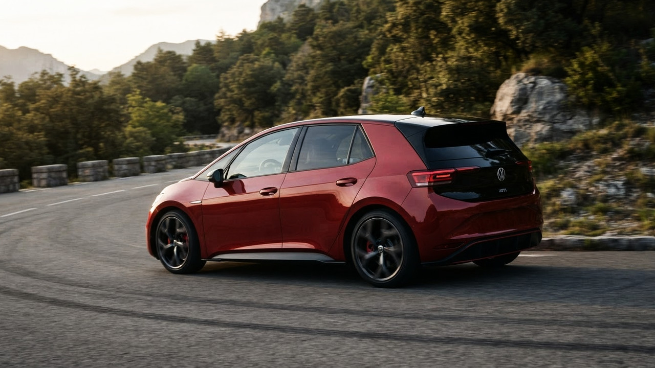 Иллюстрация 101auto.ru: Volkswagen показал самый мощный GTI в истории: электрический ID.3 GTI с задним приводом