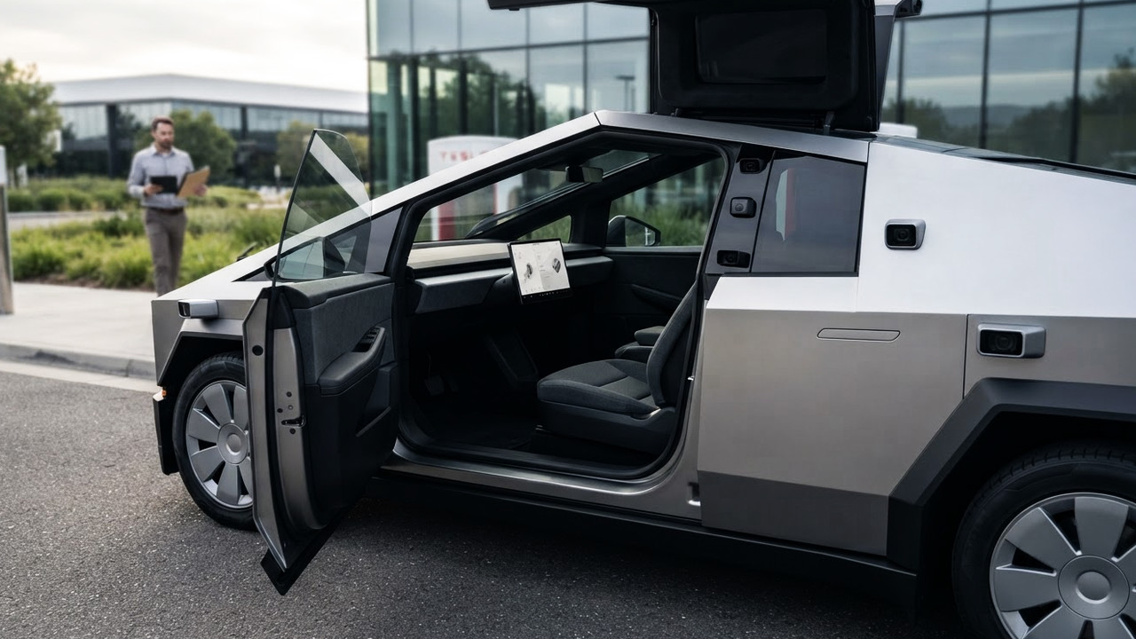 Иллюстрация 101auto.ru: NHTSA требует от Tesla объяснить, как Cybercab получил допуск на дороги без педалей и руля