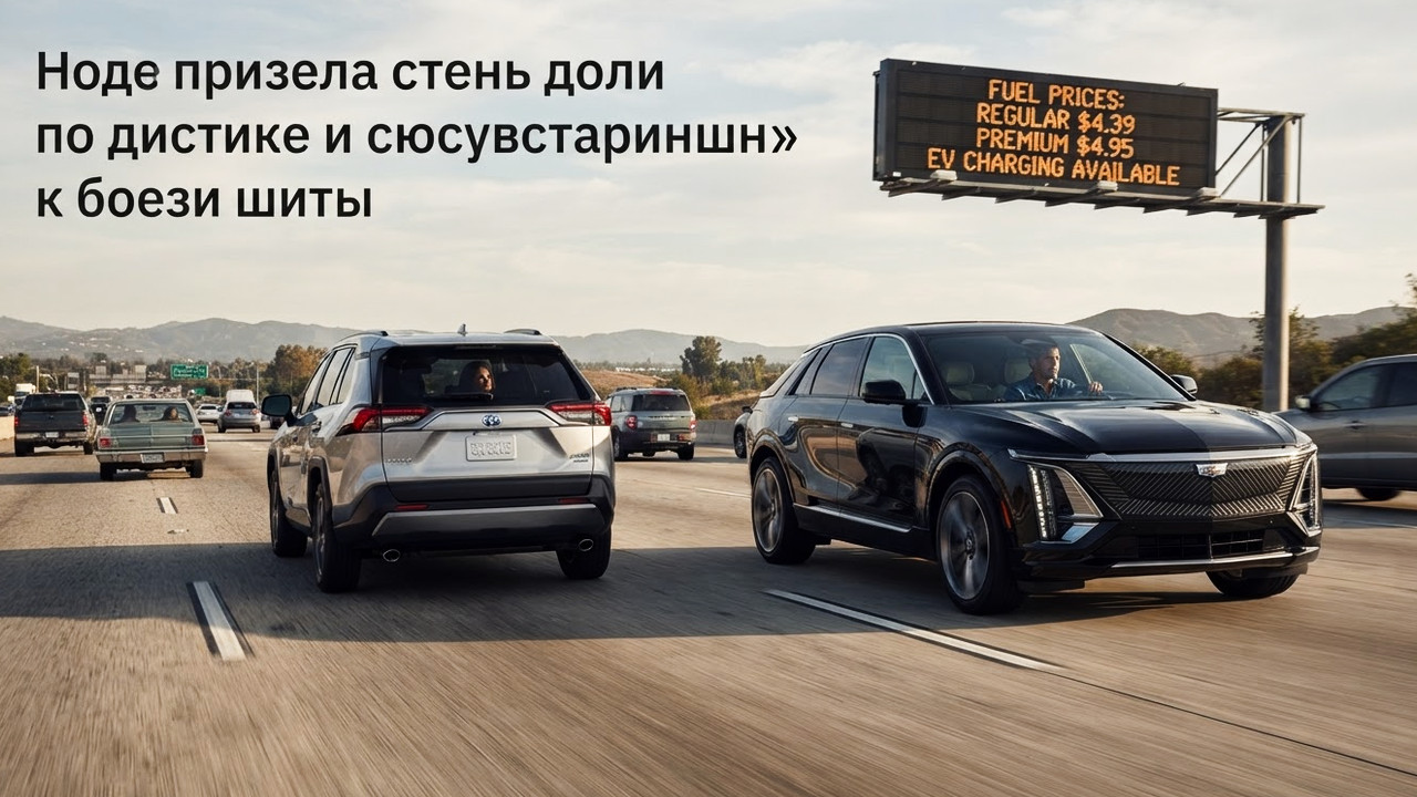 Иллюстрация 101auto.ru: Продажи гибридов в США растут, а ставка GM на электромобили просела