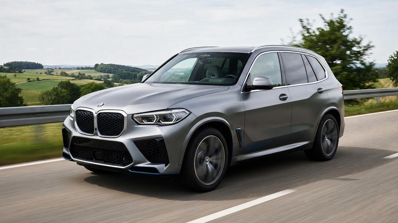 Иллюстрация 101auto.ru: BMW iX5 Hydrogen приблизился к серии: запас хода до 750 км и заправка за 5 минут