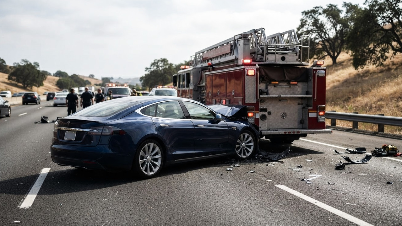 Иллюстрация 101auto.ru: Tesla урегулировала иск по смертельной аварии с Autopilot: детали скрыты