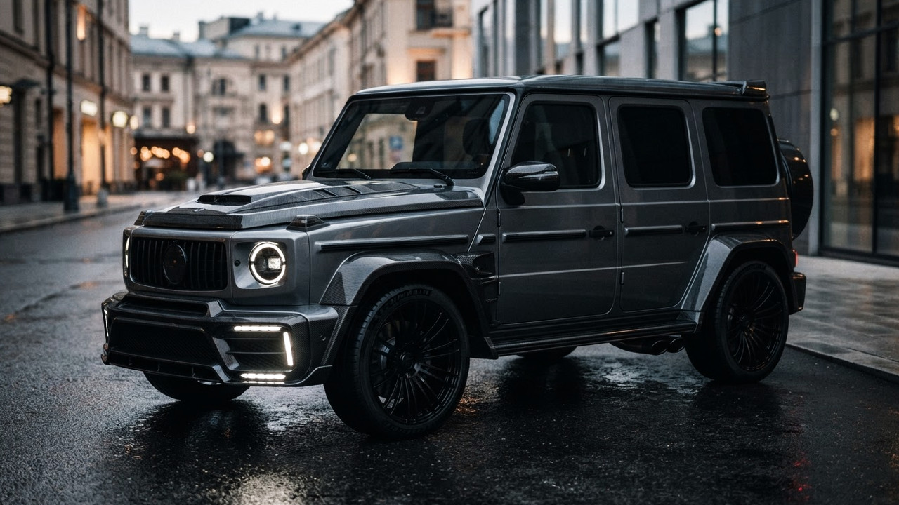 Иллюстрация 101auto.ru: Mercedes G63 получил 16-детальный widebody-комплект от Larte Design без доработки мотора