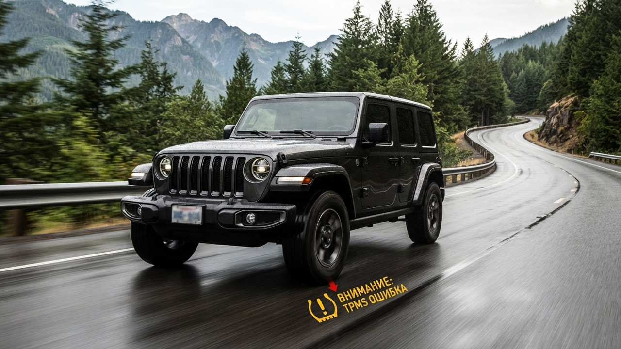 Иллюстрация 101auto.ru: Jeep отзывает 201 976 машин из-за сбоя системы контроля давления в шинах
