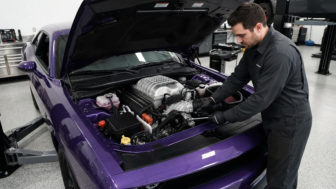Иллюстрация 101auto.ru: Dodge проверит 345 Demon 170 из-за риска повреждения коленвала