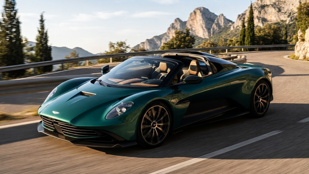 Иллюстрация 101auto.ru: Aston Martin готовит открытый Valhalla Spider с гибридным V8 и съёмной крышей