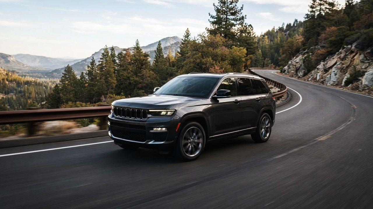 Иллюстрация 101auto.ru: Jeep Grand Cherokee может получить 420-сильный Hurricane в 2028 году