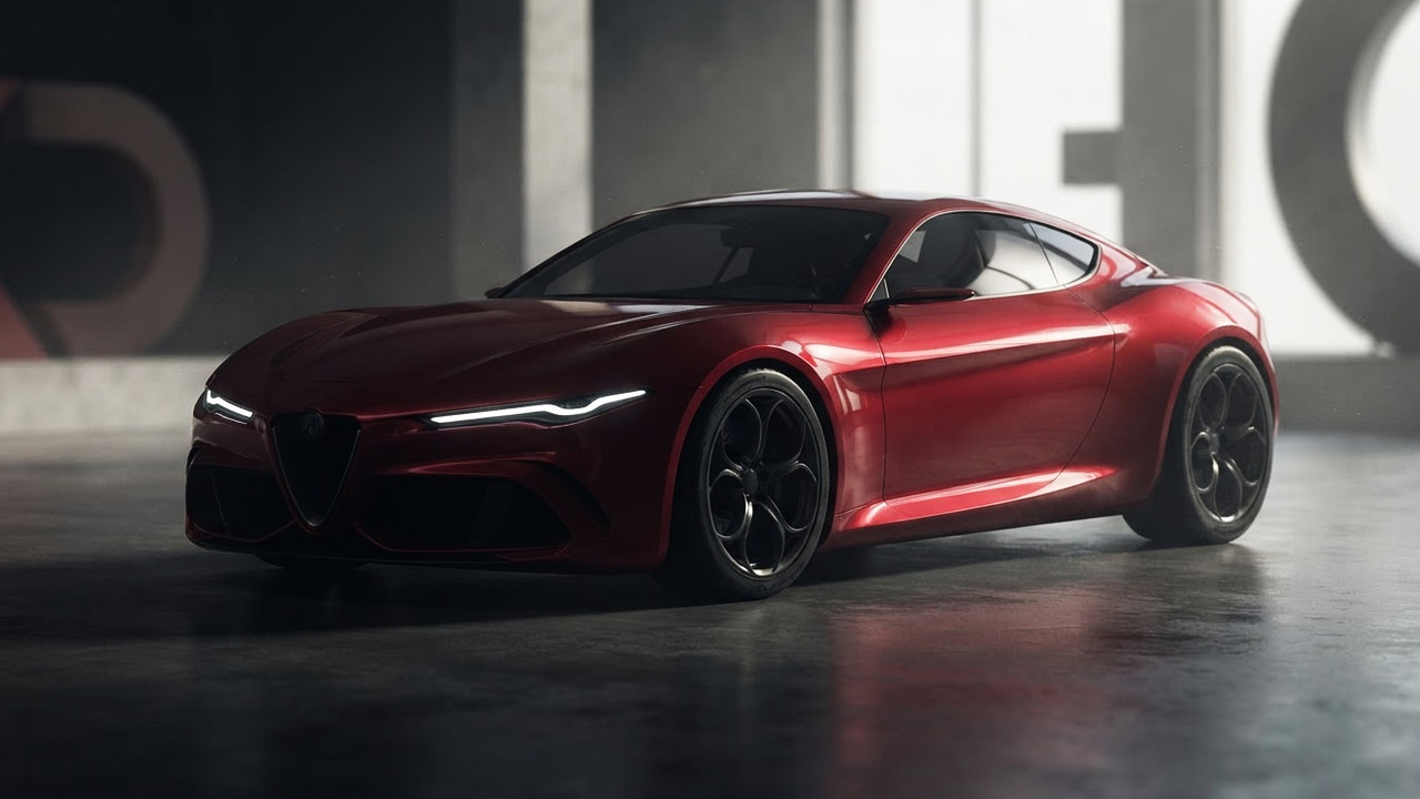 Иллюстрация 101auto.ru: Alfa Romeo готовит низкий спортивный концепт к дебюту в Париже