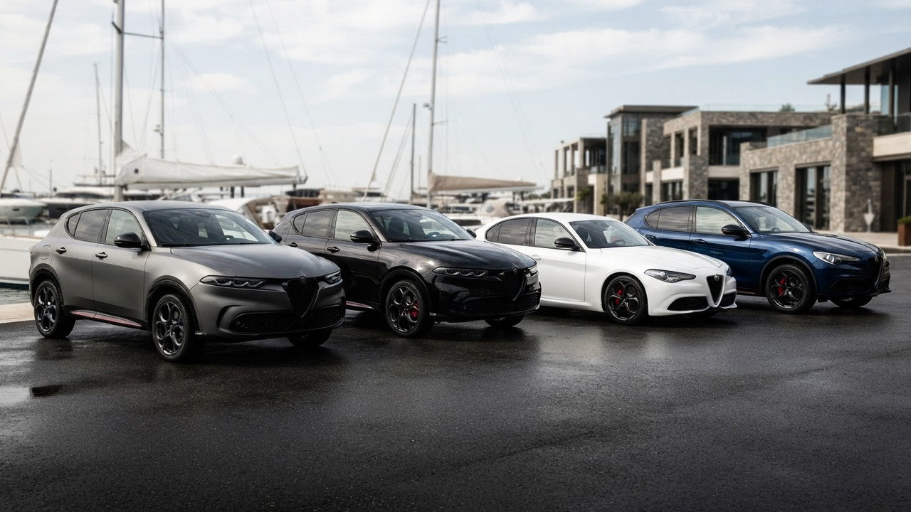 Иллюстрация 101auto.ru: Alfa Romeo показала спецверсии Edizione Luna Rossa для Junior, Tonale, Giulia и Stelvio