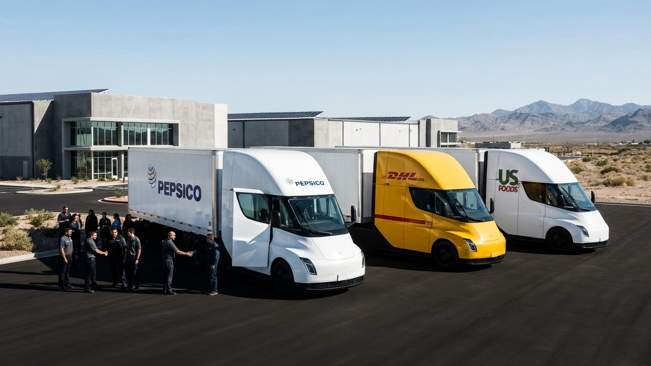 Иллюстрация 101auto.ru: Tesla начала новые поставки Semi, но не раскрыла ни объём, ни цены