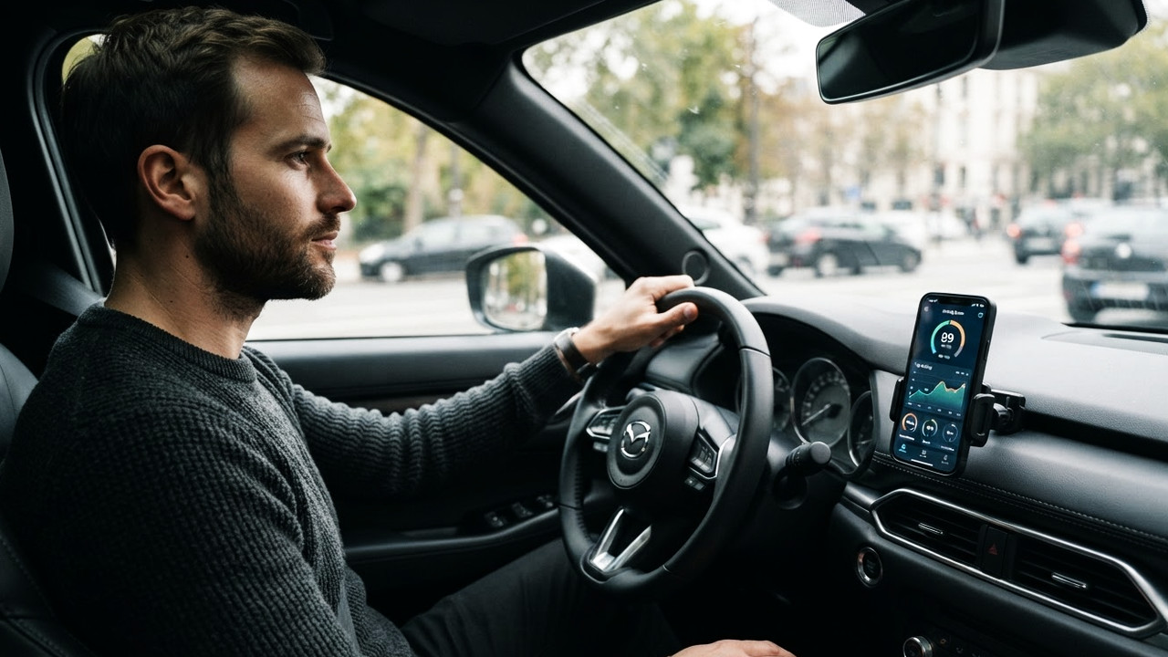 Иллюстрация 101auto.ru: Страховые приложения могут начать оценивать стиль вождения прямо на смартфоне