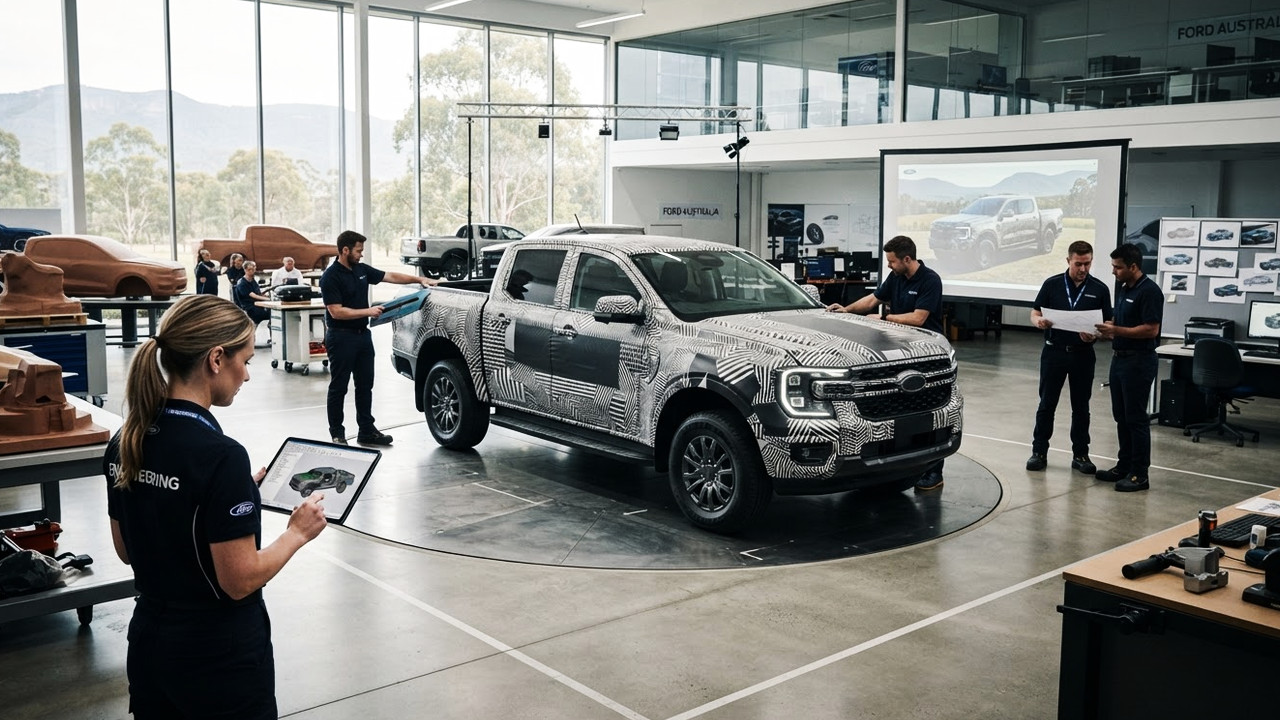 Иллюстрация 101auto.ru: Ford уже разрабатывает новый Ranger: что известно о следующем поколении пикапа