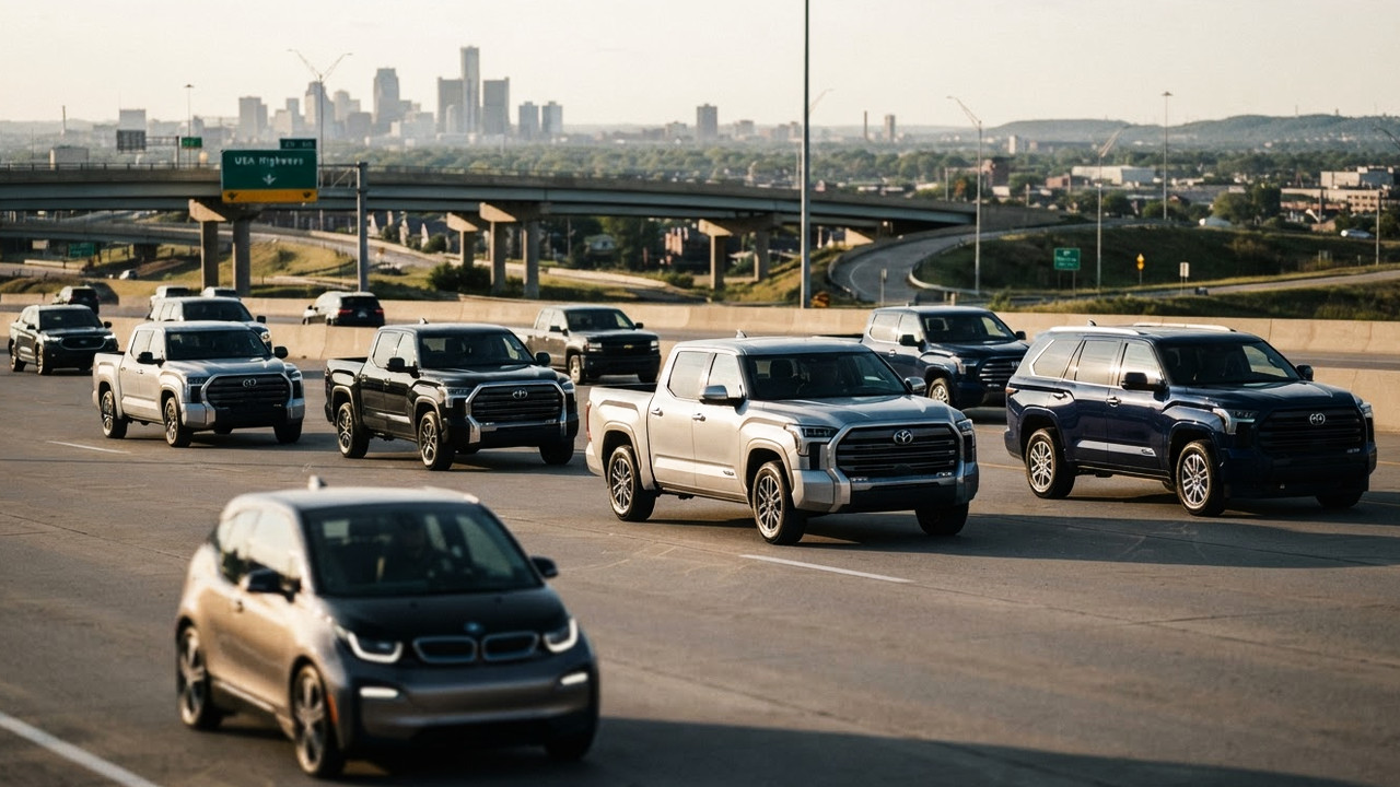 Иллюстрация 101auto.ru: Трамп утвердил новые нормы расхода топлива для США: машины обещают сделать дешевле