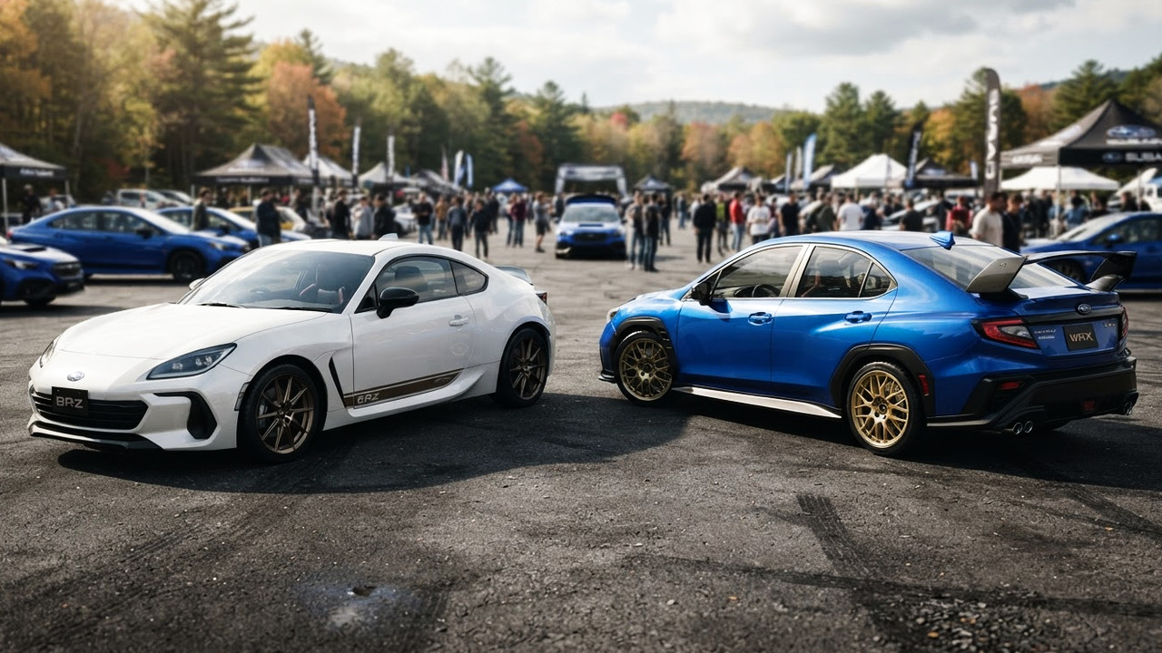 Иллюстрация 101auto.ru: Subaru представила BRZ ZC15 и WRX GD25 в честь юбилеев моделей