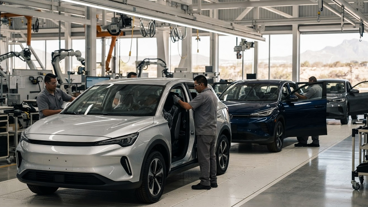 Иллюстрация 101auto.ru: Nissan предупредил: китайские автопроизводители начнут собирать машины в Северной Америке за 2–3 года