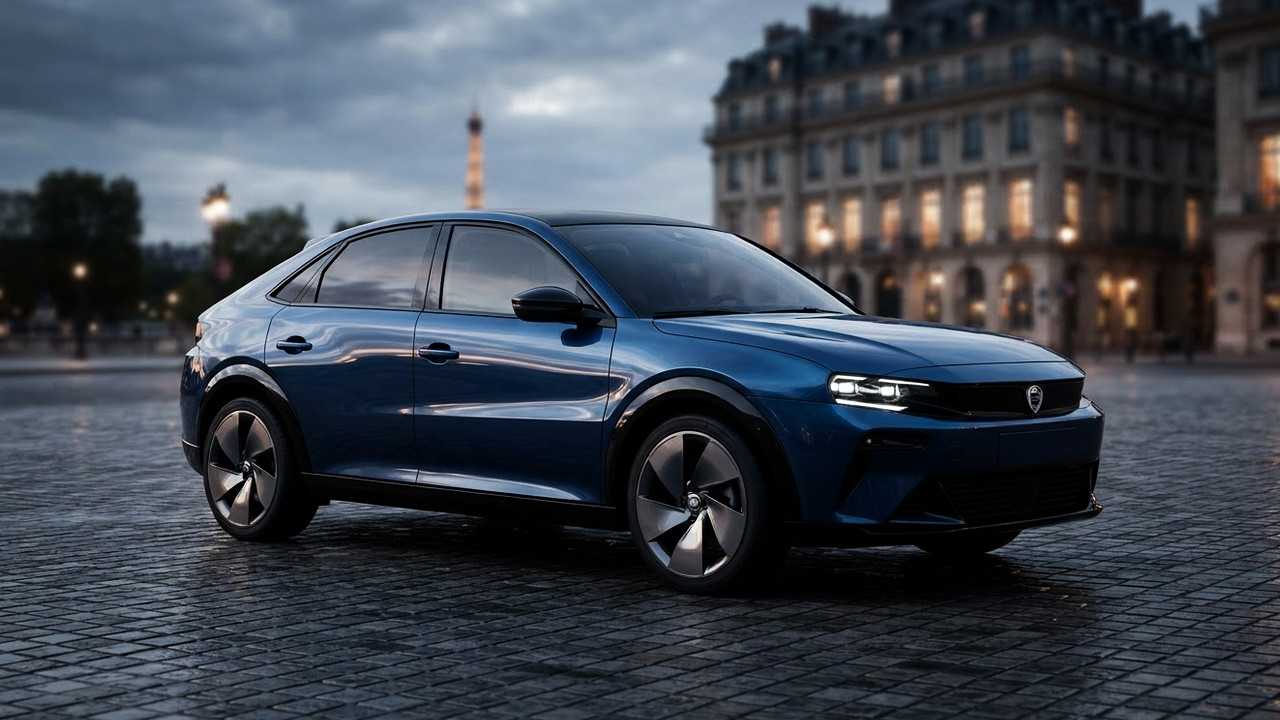 Иллюстрация 101auto.ru: Lancia вернёт шильдик HF Integrale на флагманский электрический Gamma
