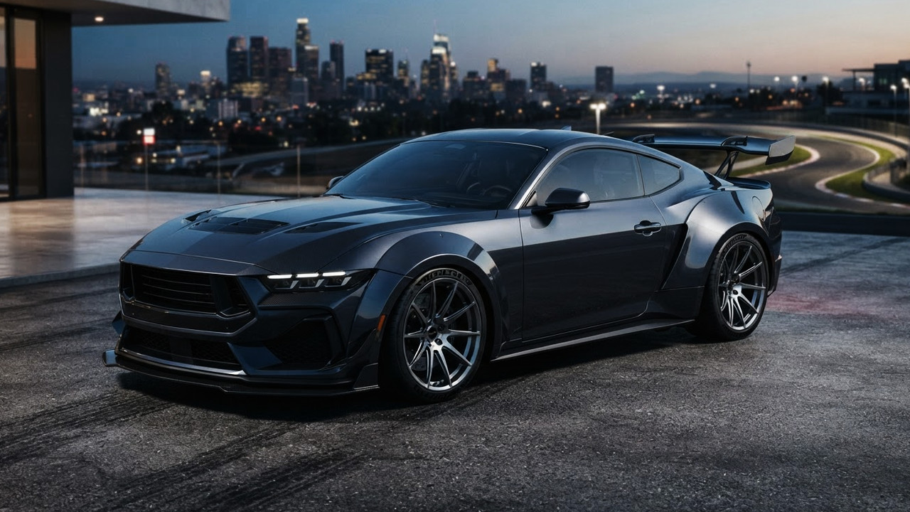 Иллюстрация 101auto.ru: Saleen готовит широкий Mustang SR Widebody, но проекту всё ещё нужны деньги