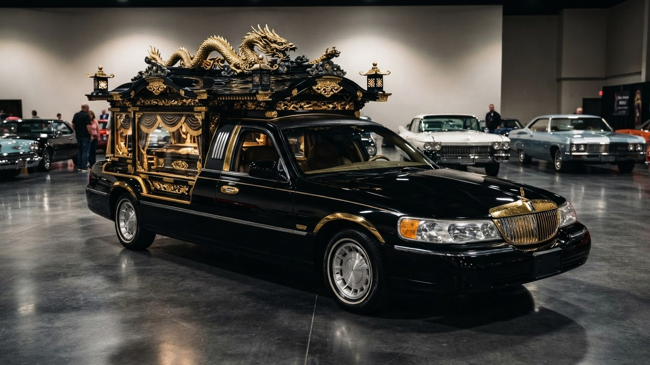 Иллюстрация 101auto.ru: В США продают необычный Lincoln Town Car: японский катафалк на базе седана