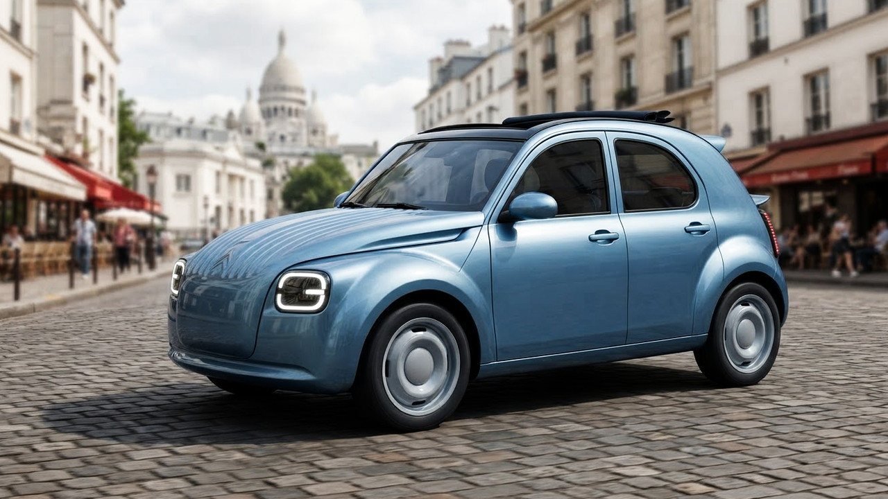 Иллюстрация 101auto.ru: Citroen готовит электрический 2CV: концепт покажут 11 октября, серийная версия ожидается к 2028 году