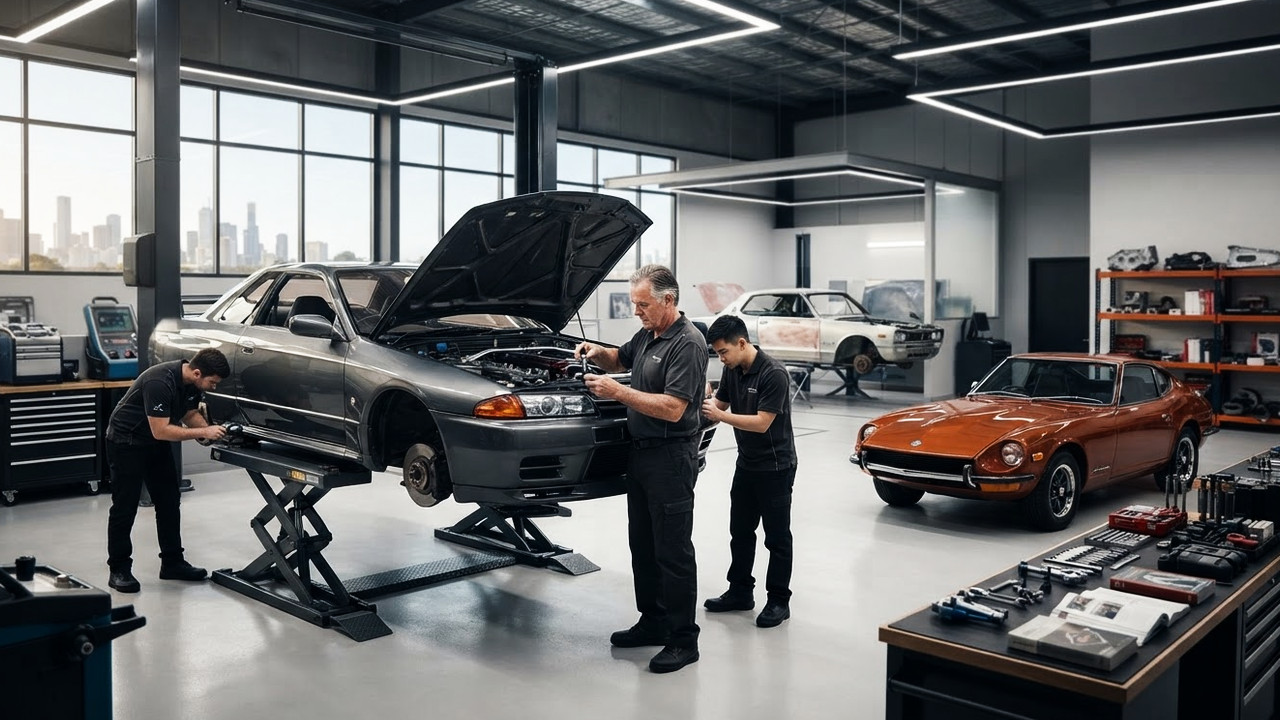 Иллюстрация 101auto.ru: Nismo открыл центр в Австралии для реставрации Skyline GT-R и других классических Nissan