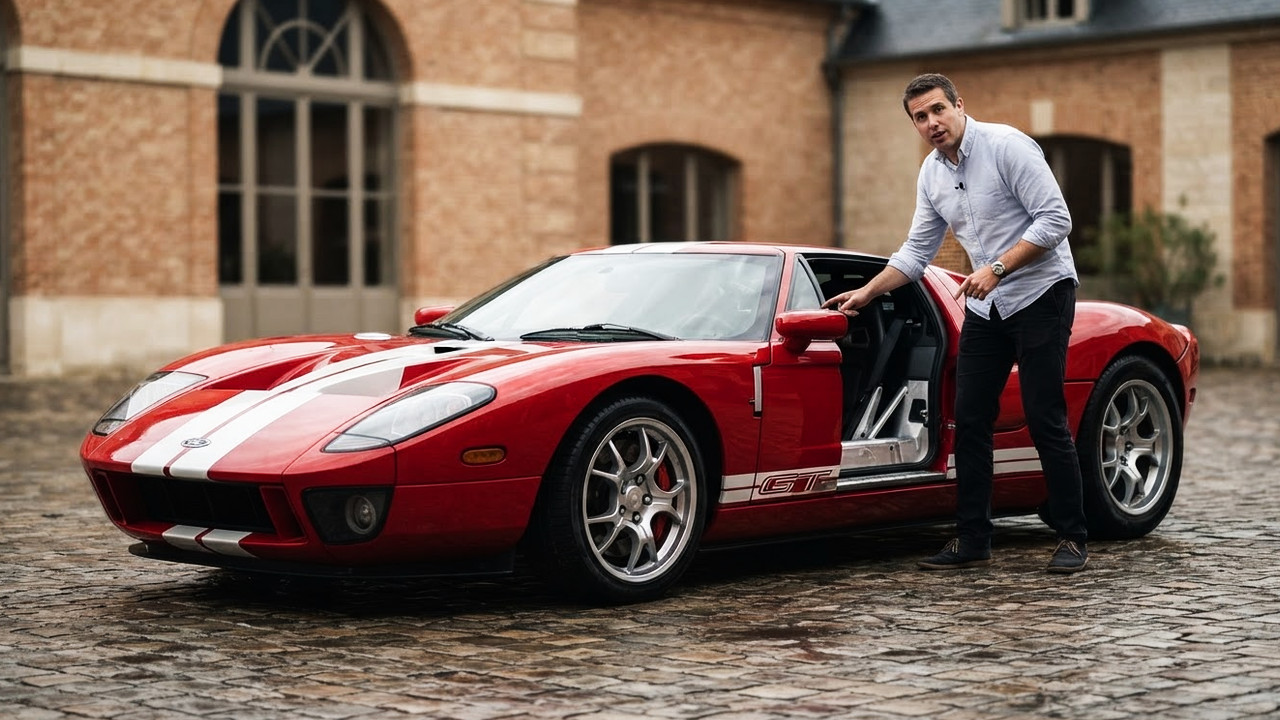 Иллюстрация 101auto.ru: Doug DeMuro выставил на аукцион Ford GT 2005 года с пробегом 45,8 тыс. миль